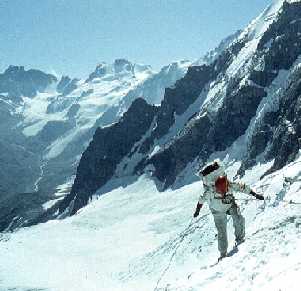 Gumachy Glacier, Caucasus, Russia, 3400 m