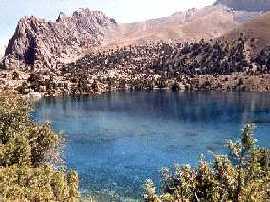 Allautdin Lake, Fan Mountains, Tajikistan, 2700