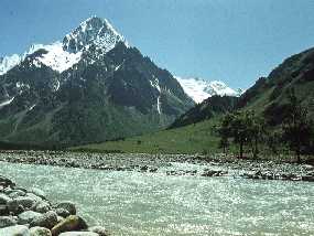 Mount Tikhtengen, Caucasus, Georgia/Russia, 4600 m