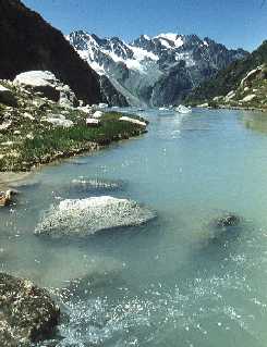 Kulumkol River, Caucasus, Russia, 3200 m
